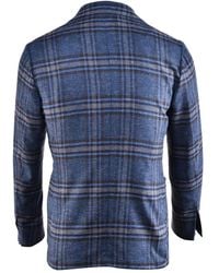 Sartorio Napoli - Plaid-Pattern Blazer - Lyst