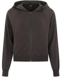 Max Mara - Zip-Up Long-Sleeve Hoodie - Lyst