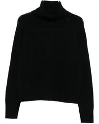 Allude - High-Neck Sweater - Lyst