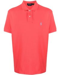 Polo Ralph Lauren - Logo-Embroidered Short-Sleeved Polo Shirt - Lyst
