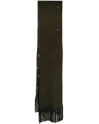 Roberto Cavalli - Sciarpa Con Frange - Lyst