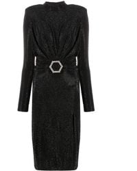 Philipp Plein - Crystal Long Dress - Lyst