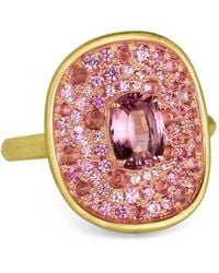 LEIGH MAXWELL - Ring Mit Pinkem Saphir - Lyst