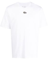 Izzue - T-shirt con applicazione logo - Lyst