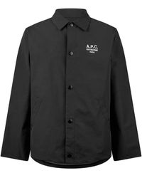 A.P.C. - Jacke Mit Knöpfen - Lyst