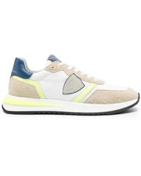 Philippe Model - Paris Lace-Up Suede Sneakers - Lyst