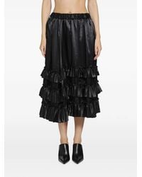 Noir Kei Ninomiya - Ruffled Tiered Mid Skirt - Lyst