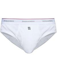 DSquared² - Culotte À Taille À Logo - Lyst