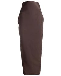 Rick Owens - Dirt Pillar Skirt - Lyst