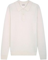 Fursac - Waffle-Knit Wool Polo Shirt - Lyst
