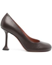 AMINA MUADDI - Isir Leather Pumps - Lyst