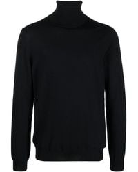 Zanone - Roll-neck Virgin Wool Blend Jumper - Lyst