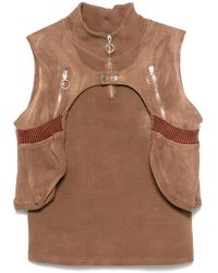 Charlie Constantinou - Waffle-Jersey Vest - Lyst