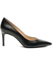 Stuart Weitzman - 75Mm Stuart Power Pointed-Toe Stiletto Pumps - Lyst