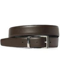 ZEGNA - Reversible Leather Belt - Lyst