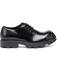 DIESEL - D-hammer So D Leather Derby Shoes - Lyst