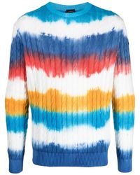 Paul & Shark - Tie-Dye Pattern Cotton Jumper - Lyst