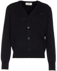 Ami Paris - Vest Met V-Hals - Lyst