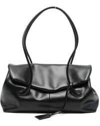 Low Classic - Mini Haricot Flap Leather Tote Bag - Lyst