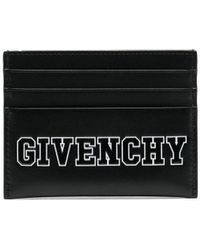 Givenchy - Porte-cartes en cuir à logo imprimé - Lyst