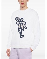 Maison Kitsuné - Daisy-Intarsia Jumper - Lyst