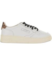 Autry - "Medalist Low Leather Swoll Sneakers - Lyst