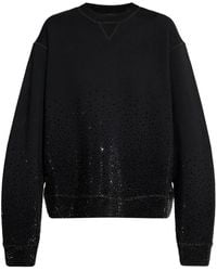 DSquared² - Sweatshirt Mit Strass - Lyst