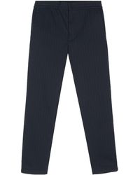 NN07 - Foss Pinstriped Tapered Trousers - Lyst