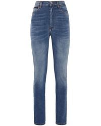 Philipp Plein - High-Rise Skinny Jeans - Lyst
