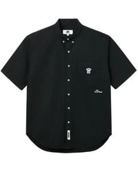 Chocoolate - Buttoned Short-Sleeve Shirt - Lyst