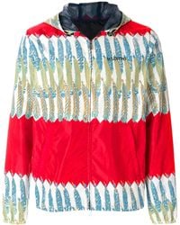 Valentino Garavani - Patterned Zipped Jacket - Lyst