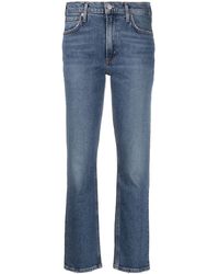 Agolde - Lyle Low-rise Straight-leg Jeans - Lyst