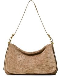 Twinset - Liliane Croc-Effect Leather Tote Bag - Lyst