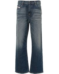 DIESEL - 1999 D-Reggy Mid Waist Straight Jeans - Lyst