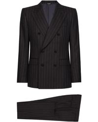 Dolce & Gabbana - Sicilia-Fit Double-Breasted Suit - Lyst