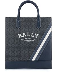 Bally - Borsa Tote Con Stampa - Lyst