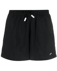 Sunnei - Logo-Print Swim Shorts - Lyst