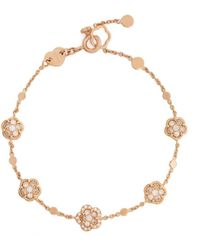 Pasquale Bruni - 18kt Rose Gold Figlia Dei Fiori Diamond Bracelet - Lyst