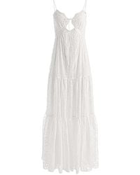 Alice + Olivia - Nicky Paisley-Embroidered Maxi Dress - Lyst