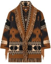 Alanui - Dreamscape Vest Met Franje Detail En Patroon - Lyst