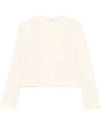 A.M.G - Round-Neck Jacket - Lyst