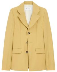 Ami Paris - New Wool Single Breasted Fitted Jacket - Lyst