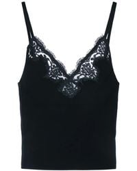 ERMANNO FIRENZE - Lace-Trim Top - Lyst