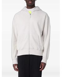 DISCLAIMER - Logo-Print Zip-Up Hoodie - Lyst