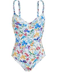 Vilebrequin - Maillot De Bain Leonita À Imprimé Happy Flower - Lyst