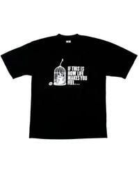 Babylon LA - Bb Caged T-Shirt - Lyst