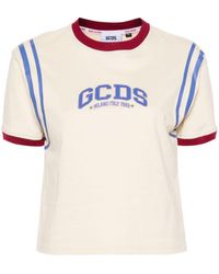 Gcds - T-shirt en coton à logo imprimé - Lyst