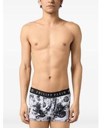 Philipp Plein - Zodiac-Print Boxers - Lyst