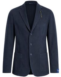 Santaniello - Chain-Detail Single-Breasted Blazer - Lyst