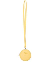 Maison Kitsuné - Cloud Leather Coin Purse - Lyst